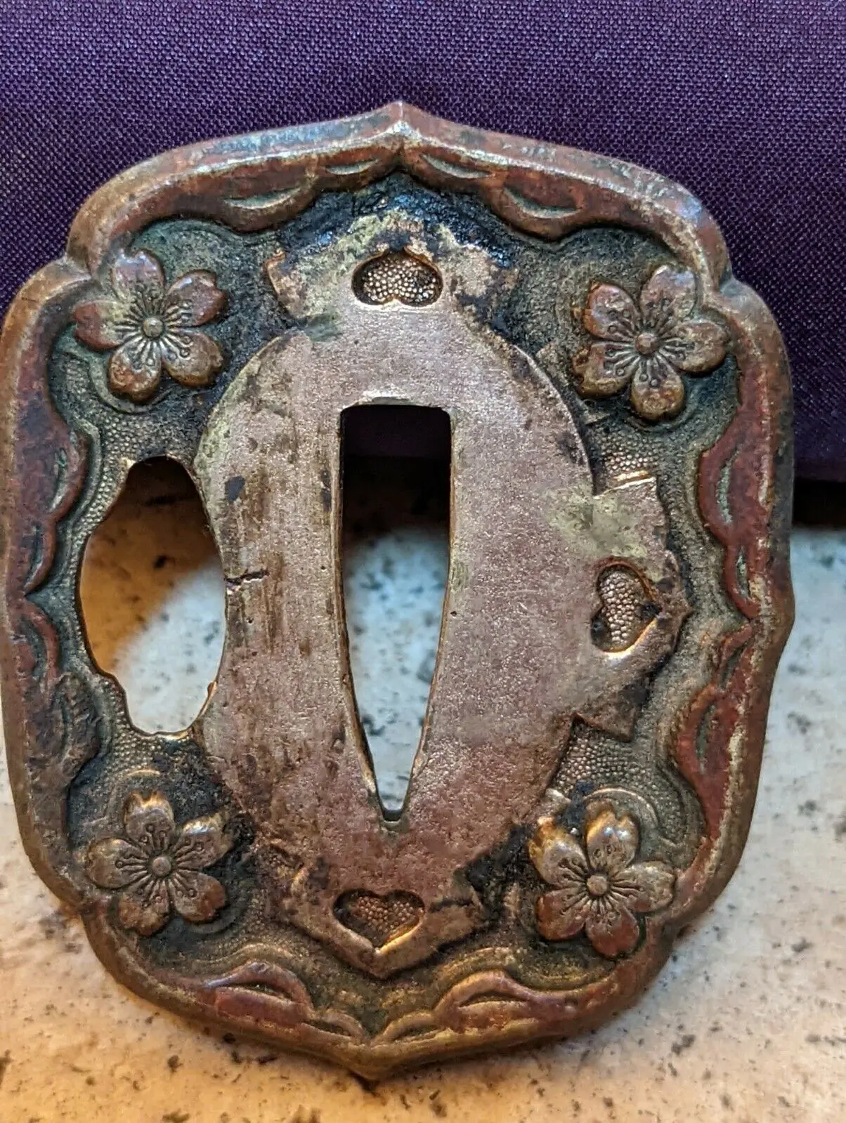 Tsuba for Gunto